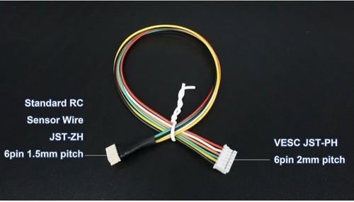 Flipsky vesc sensor wires - vesc,