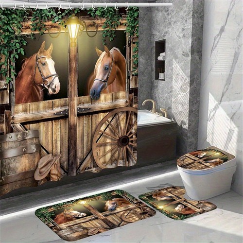 Horse animal shower - horse,