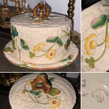 ANTIQUE CHEESE STILTON DOME