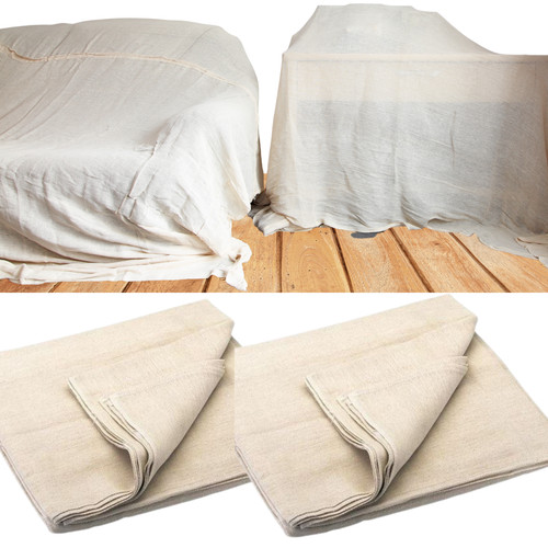 Cotton dust sheets - dust,