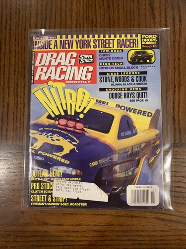 Drag racing monthly november - drag,