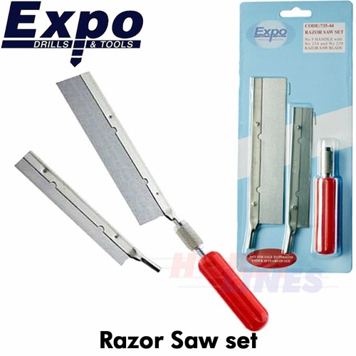 Razor saw set 239 - set, blade