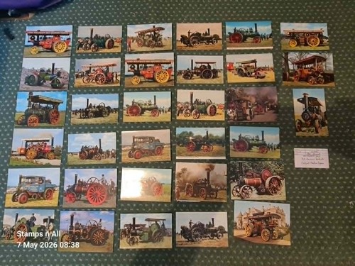 Various postcards traction - various,