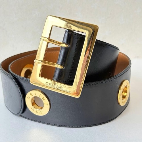 Celine circle logo - logo, black