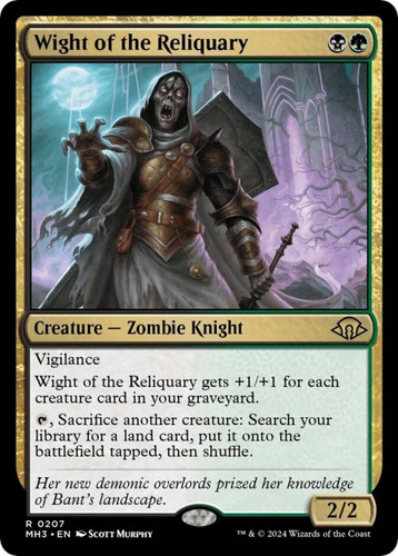 Mtg wight the reliquary - the,