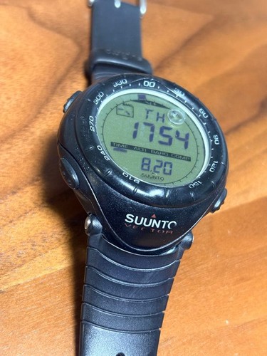 Suunto vector wristwatch - suunto, black