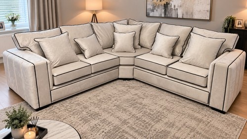 Luxury layla corner sofa - luxury|,