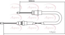 Parking Brake Cable Pull APEC