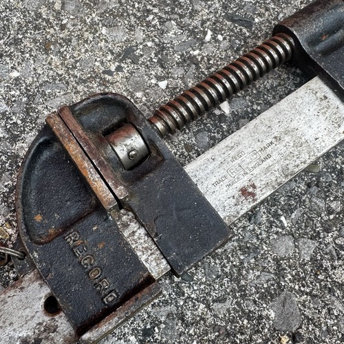 Vintage record sash - record, clamp