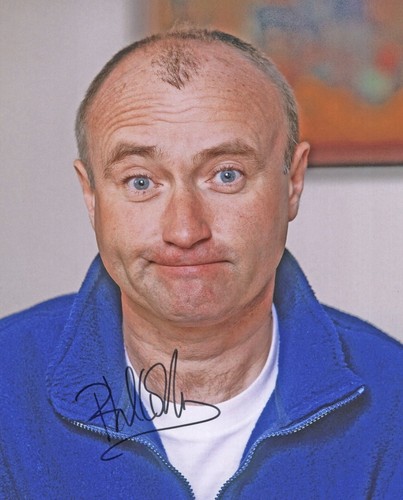 Phil collins original 8 - phil, 10"×8"