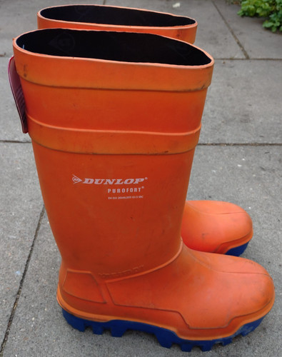 Orange dunlop purofort - orange,