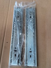 Metal Ball Bearing Drawer Runner Slide 250mm 1 Pair for Cabinet