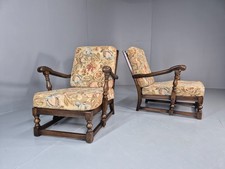 Ercol cloister lounge chairs - 2,