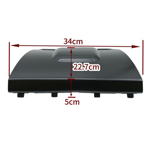 Rear bumper center towbar hook - rear,
