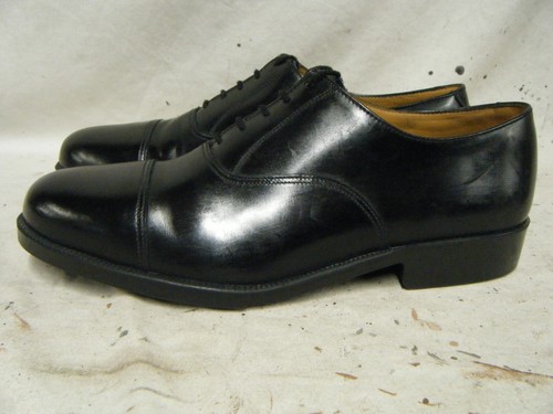 Mens black leather parade - mens,