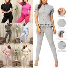 Women's Peplum Cap Sleeve