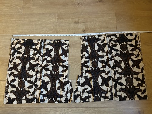 Cotton batik fabric remnants - batik,