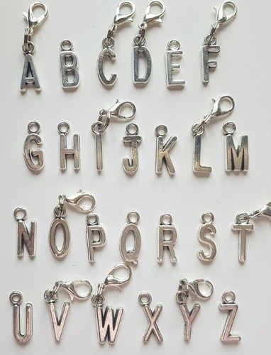 Alphabet initial clip on - initial,