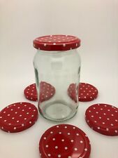Round Glass Jam Jars 1lb