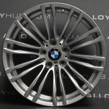 GENUINE BMW 5 SERIES M5 F10 345M SPORT 19" INCH SILVER ALLOY WHEELS X4