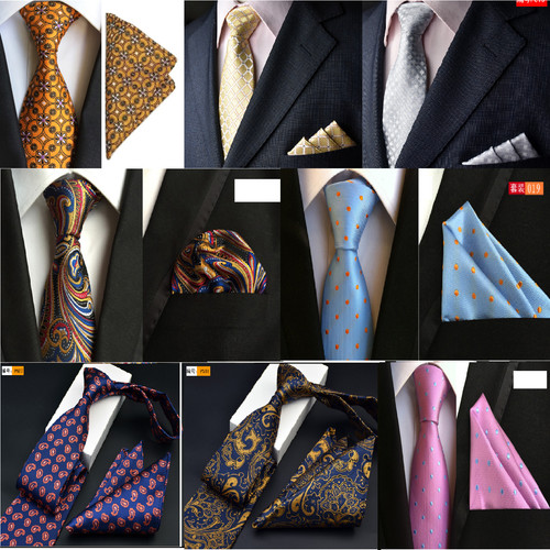 Men woven floral - paisley, tie