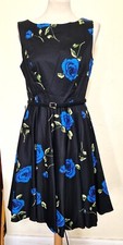 Ladies 1940s 50s Style Dress