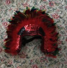 Vibrant Sequin | Feather Carnival Party Headdress