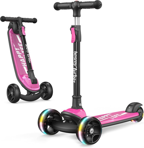Kids scooter big wheels - scooter,