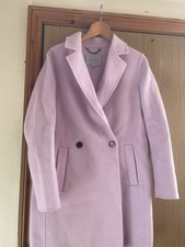 Jigsaw Double Face Coat  Size
