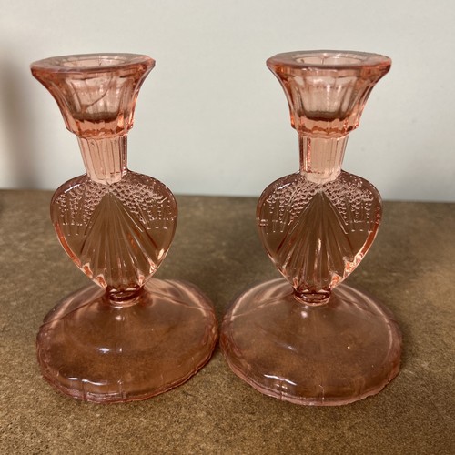 Pair antique art - art, heart