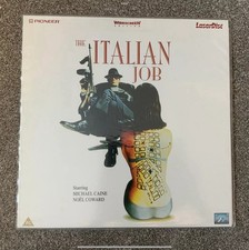 The Italian Job LaserDisc Man Cave Display Collection Movie Michael Caine Retro