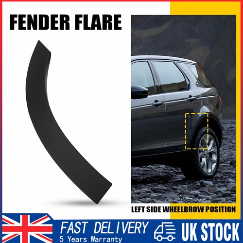 Rear left wheel - rear, fender