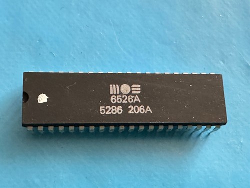 Commodore csg mos 6526 6526r4 - commodore, csg/mos