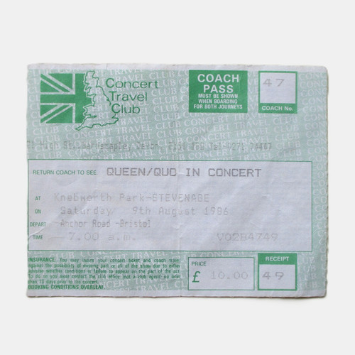 Queen knebworth park 1986 - queen,