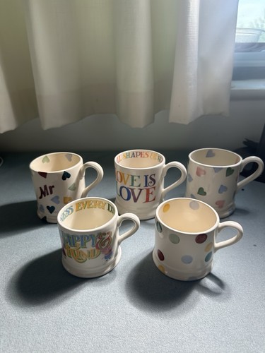 Emma bridgewater mug set - of, 5
