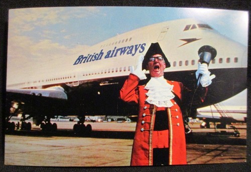 Postcard british airways - postcard,