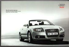 Audi cabriolet 2008 uk - a4,