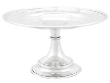 Antique Victorian Sterling Silver Paten 1845 419g Diameter 20.1cm