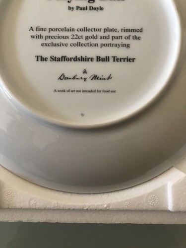 Porcelain plate portraying - plate,