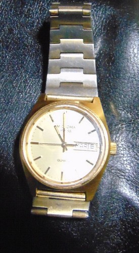 Men vintage swiss watch -  men's,