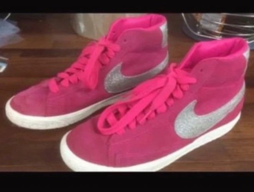 Nike blazer mid pink - mid, suede