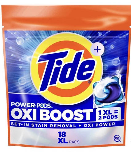 Tide oxi boost pods - boost, 18