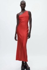 Zara Women’s Red Satin