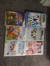 Wii Games Assorted Bundle X6