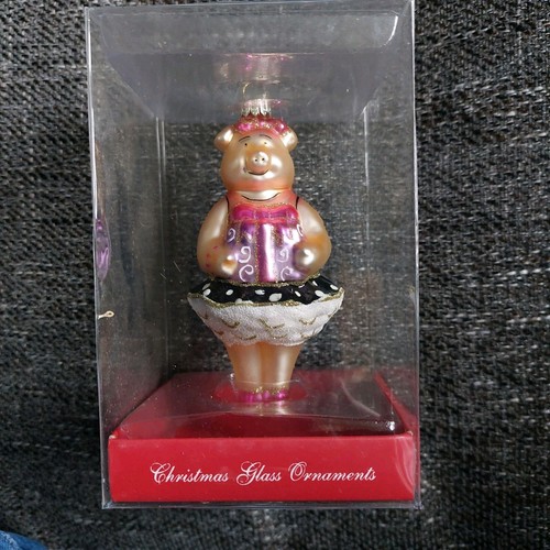 Ballerina pig christmas tree - ballerina,