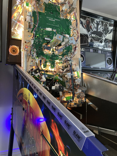 Slam pinball machine artblade - slam!,