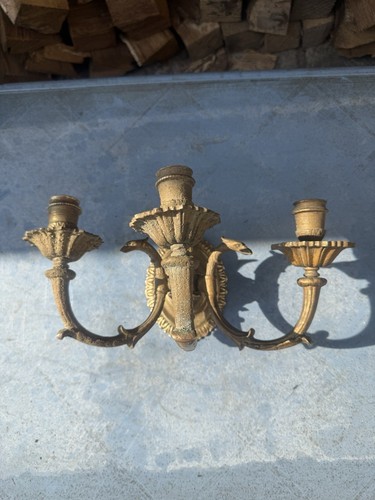 Antique french bronze wall - antique,
