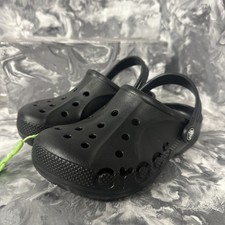 Crocs Baya Clogs Boys Black Size UK 2 EU 34 /REF394