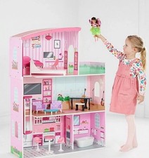 Wooden Dolls House Large With
