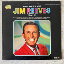 Jim Reeves, The Best Of Jim Reeves Vol. II - Country Vinyl LP Record (MMT 1153)